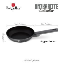 Patelnia 20cm BerlingerHaus Antracit Collection BH-8112