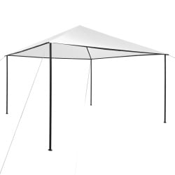 Pawilon ogrodowy, 4 x 4 x 2,7 m, biały, 180 g/m²