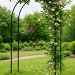 Pergola ogrodowa metalowa 145x235 cm