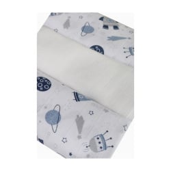 Pielucha MUSLIN druk 3 pak,  roz. 70x80