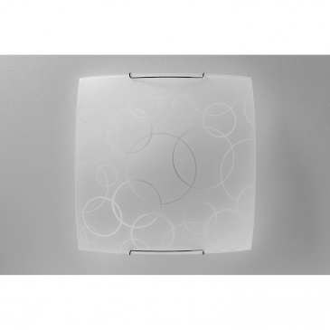Plafon 30x30x8cm Sollux Lighting Anel biały