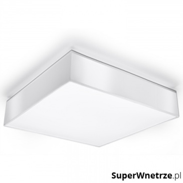 Plafon 45x45cm Sollux Lighting Horus biały