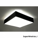 Plafon 45x45cm Sollux Lighting Horus czarny