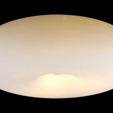 Plafon Opal Lampex 28cm mleczno-biały