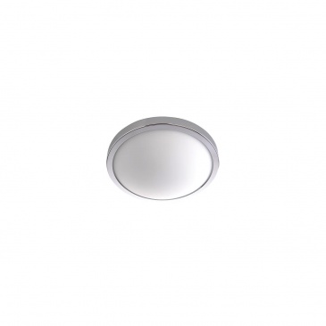 Plafon 22cm Sollux Lighting Solar srebrny/chrom