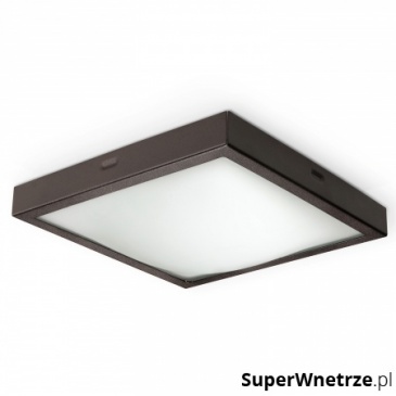 Plafon 22x22cm Sollux Lighting Studio wenge