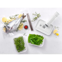 Plastikowy pojemnik Zwilling Fresh & Save - 400 ml, Szary