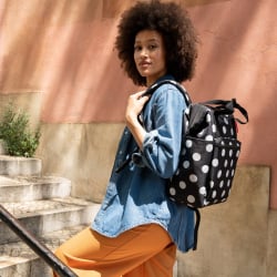 Plecak allrounder r, dots white Plecak allrounder r, dots white