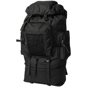 Plecak XXL w wojskowym stylu, 100 L, czarny Plecak XXL w wojskowym stylu, 100 L, czarny