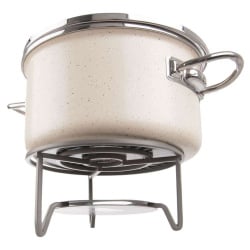 Podgrzewacz do dzbanka, garnka, fondue, na świeczki, metalowy