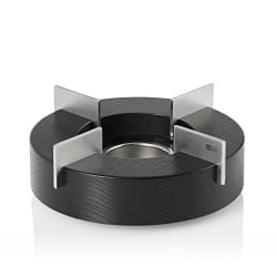 Podgrzewacz TUTO, jesion czarny, stal, 16cm Podgrzewacz TUTO, jesion czarny, stal, 16cm