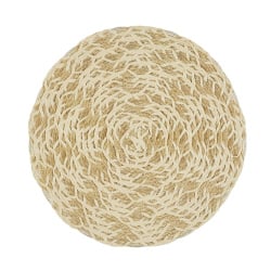 Podkładka pod talerz jute beżowa 38cm