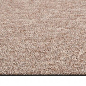 Podłogowe płytki dywanowe, 20 szt., 5 m², 50x50 cm, beżowe