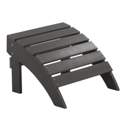 Podnóżek ogrodowy ciemnoszary ADIRONDACK