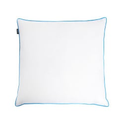 Poduszka ANETO Wysoka Kacze pióra i puch 80 x 80 cm Biały