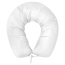 Poduszka dla ciężarnej  40x170 cm, biała