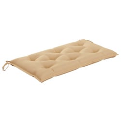 Poduszka na huśtawkę, beżowa, 100 cm, tkanina