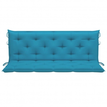Poduszka na huśtawkę, jasnoniebieska, 150 cm, tkanina