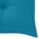 Poduszka na huśtawkę, jasnoniebieska, 150 cm, tkanina