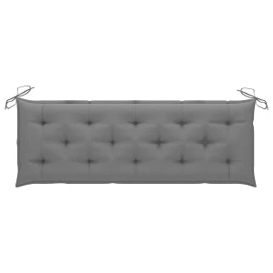 Poduszka na huśtawkę, szara, 150 cm, tkanina Poduszka na huśtawkę, szara, 150 cm, tkanina