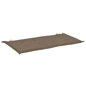 Poduszka na ławkę ogrodową, kolor taupe, 100 x 50 x 3 cm Poduszka na ławkę ogrodową, kolor taupe, 100 x 50 x 3 cm