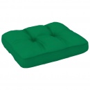 Poduszka na sofę z palet, zielona, 50x40x12 cm