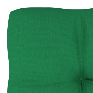 Poduszka na sofę z palet, zielona, 80x80x12 cm