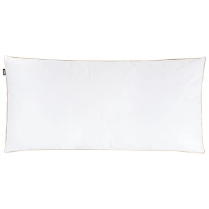 Poduszka trzykomorowa ETNA Niska Kacze pióra i puch 40 x 80 cm Biały