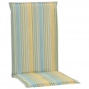 Poduszki na krzesła ogrodowe, 2 szt., kolorowe, 120x50x3 cm