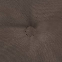 Poduszki na krzesła ogrodowe, 4 szt., taupe, 120x50x3 cm
