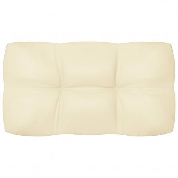 Poduszki na sofę z palet, 3 szt., kremowe