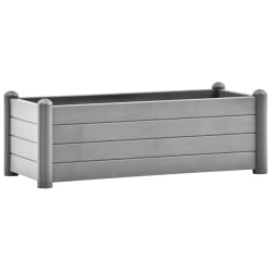 Podwyższona donica, pp, kamienna szarość, 100x43x35 cm Podwyższona donica, pp, kamienna szarość, 100x43x35 cm