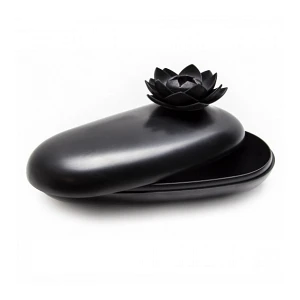 Pojemnik lotus czarny 10167-bk-bk