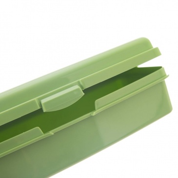 Pojemnik śniadaniowy zielony 21x9,5x5,5 cm