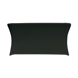 Pokrowiec na stół prostokątny dł. 182,9 cm czarny