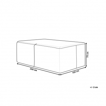 Pokrowiec ogrodowy 200 x 185 x 75 cm