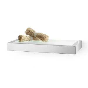 Półka łazienkowa szklana 26,5 cm Zack Linea Półka łazienkowa szklana 26,5 cm Zack Linea
