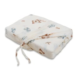 Pościel bawełniana MUŚLINOWA dr(220x200-1,70x80-2)