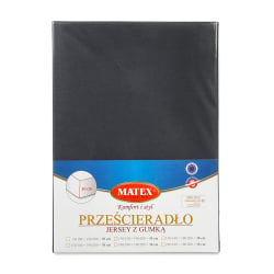 Prześc. jersey z gumą roz. 150/160x190/200x30 PREM