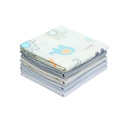 Prześcieradło Hevea Milusie 160x80 (Corgi Patchwork)