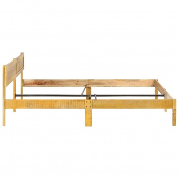 Rama łóżka, lite drewno mango, 200 cm