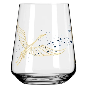 Ritzenhoff Zestaw 2 szt. szklanek kryształ Sparkle ptak, kwiaty metal szlachetny 510 ml ilustrator A Ritzenhoff Zestaw 2 szt. szklanek kryształ Sparkle ptak, kwiaty metal szlachetny 510 ml ilustrator A