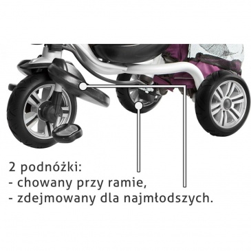 Rowerek SporTrike Adventure Fioletowy