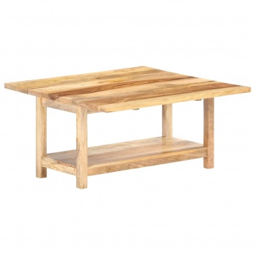 Rozkładany stolik kawowy, 90x(45-90)x45 cm, lite drewno mango