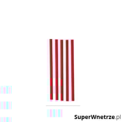 Rurki krótkie 15 cm (op. 200 szt) czerwony
