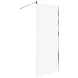 ścianka prysznicowa ahaus 80 x 190 cm srebrny