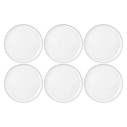 Seltmann lido black line zestaw 6 talerzy obiadowych 26 cm