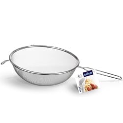 Sitko kuchenne stalowe, cedzak, durszlak, 20 cm