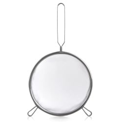 Sitko kuchenne stalowe z uchwytem 24,5 cm