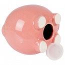 Skarbonka otwierana ceramiczna świnka różowa 12 cm